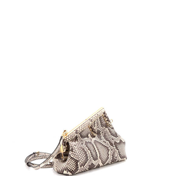 Fendi Small First Bag Python - Picture 2 of 6